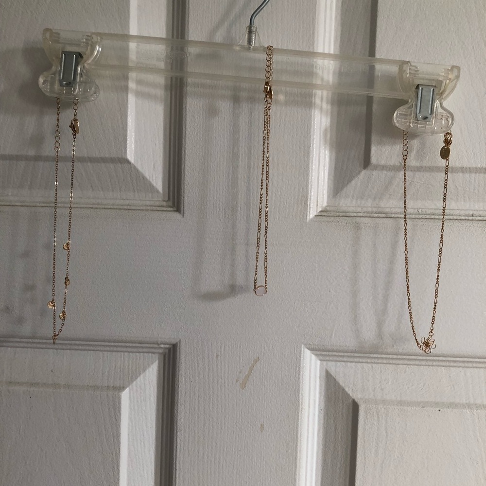 Set of 3 Gold Chokers from Claire’s